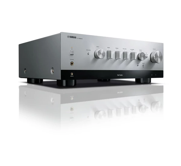 Yamaha R-N800A sztereó hálózati rádióerősítő, ezüst
