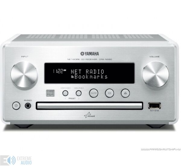 Yamaha CRX-N560 Hálózatos Mikro Hi-Fi lejátszó fehér