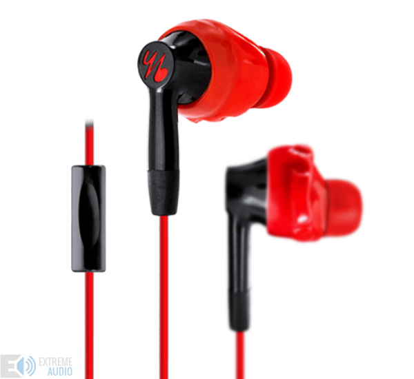 Yurbuds Inspire 300 sport fülhallgató, piros/fekete