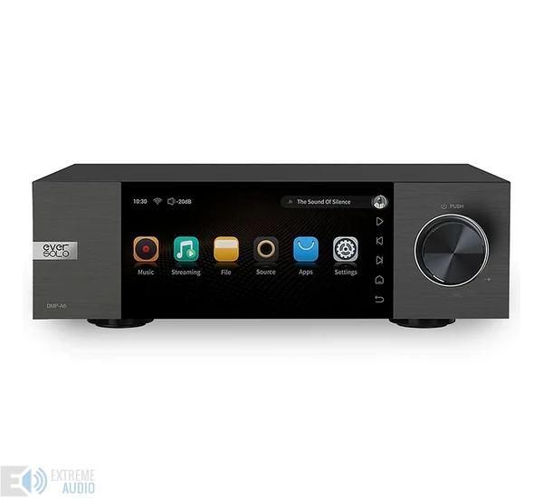 Zidoo Eversolo DMP-A6 Master Edition streamer, D/A konverter, fekete