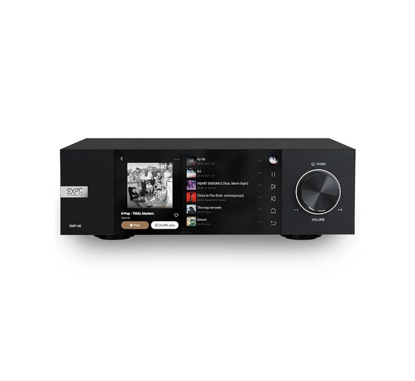 Zidoo Eversolo DMP-A6 streamer, D/A konverter, fekete