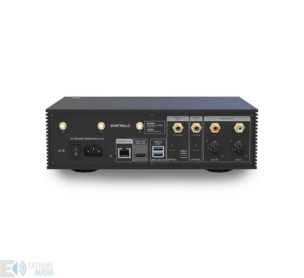 Zidoo Eversolo DMP-A6 streamer, D/A konverter, fekete