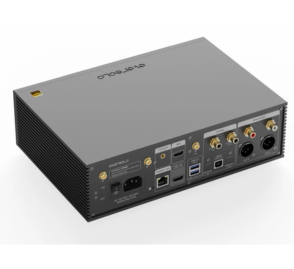 Zidoo Eversolo DMP-A6 Gen 2 streamer, D/A konverter, fekete