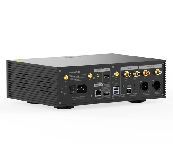 Zidoo Eversolo DMP-A6 Gen 2 streamer, D/A konverter, fekete