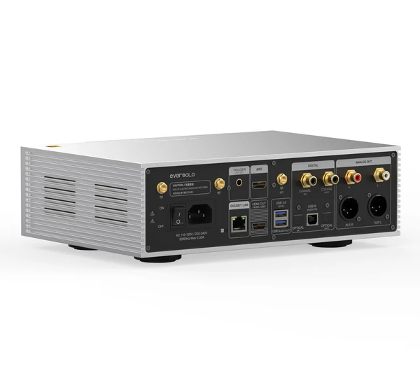 ZIDOO EVERSOLO DMP-A6 Master Edition Gen 2 streamer, D/A konverter, ezüst