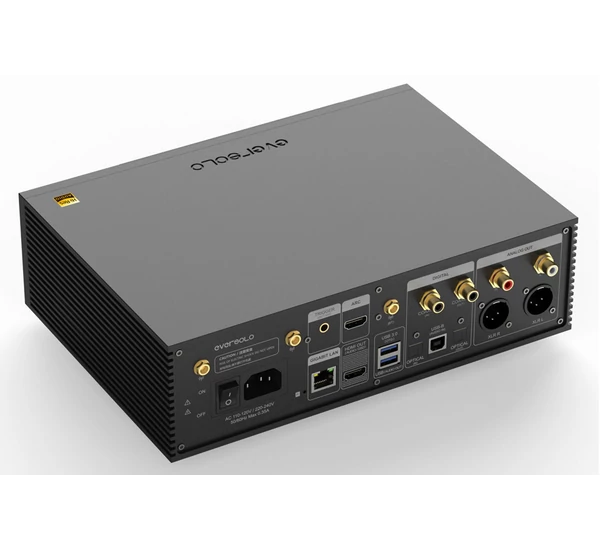 Zidoo Eversolo DMP-A6 Master Edition Gen 2 streamer, D/A konverter, fekete