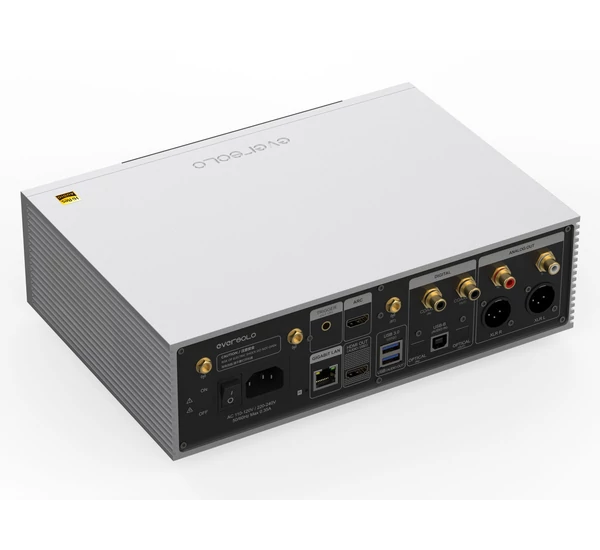 ZIDOO EVERSOLO DMP-A6 Master Edition Gen 2 streamer, D/A konverter, ezüst