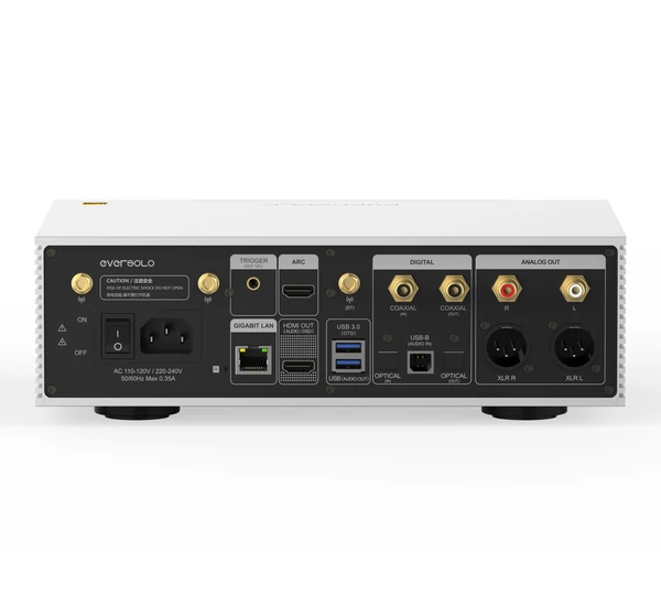 ZIDOO EVERSOLO DMP-A6 Master Edition Gen 2 streamer, D/A konverter, ezüst