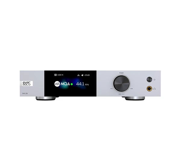 Zidoo Eversolo DAC-Z6  D/A konverter, fejhallgató erősítő, ezüst