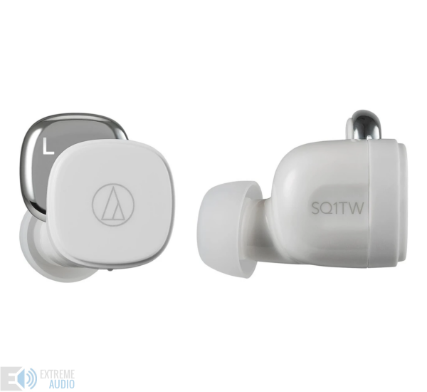 Audio-Technica ATH-SQ1TW True Wireless fülhallgató, fehér