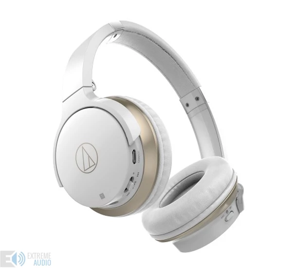 Audio-technica ATH-AR3BT vezeték nélküli fejhallgató, fehér