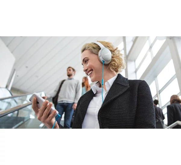 Bose QuietComfort 25 Acoustic Noise Cancelling fejhallgató, fehér (bemutató darab)