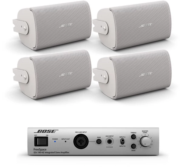 BOSE AUDIOPACK PRO S4W csomag, fehér