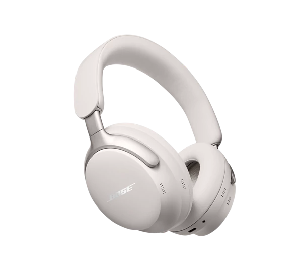 Bose QuietComfort Ultra aktív zajszűrős fejhallgató, füst-fehér