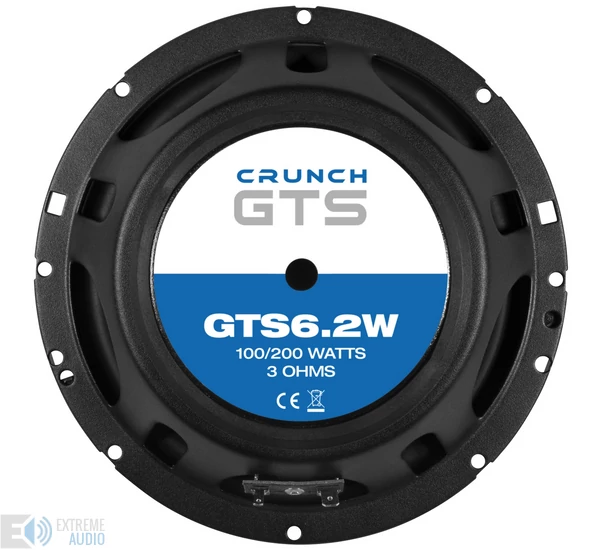 CRUNCH GTS-6.2W 16,5 cm-es hangszórópár (BEMUTATÓ DARAB)