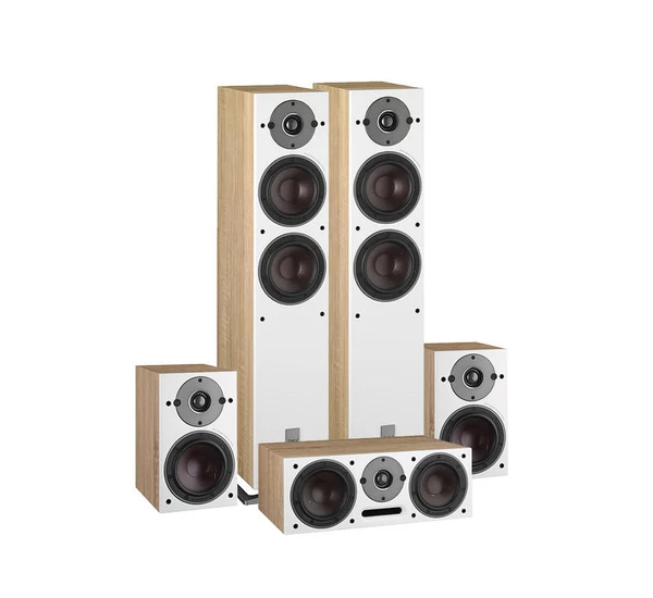 Dali OBERON 5/1/VOKAL 5.0 hangsugárzó szett, tölgy