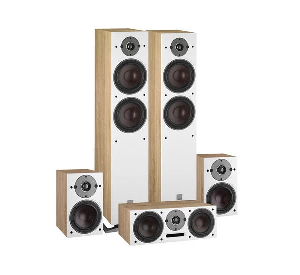 Dali OBERON 7/1/VOKAL 5.0 hangsugárzó szett, tölgy