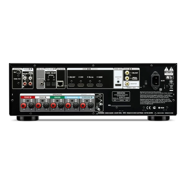Denon AVR-X1000 5.1 házimozi erősítő