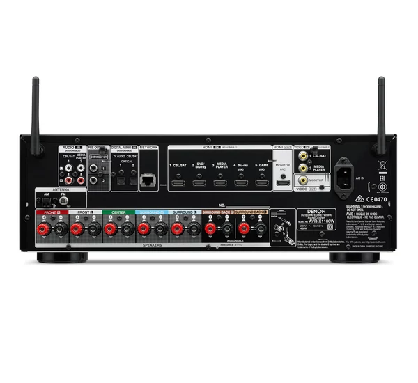Denon AVR-X1100W 7.2 HD házimozi erősítő