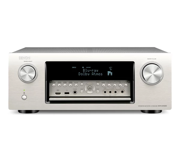 Denon AVR-X4100W 7.2 HD házimozi erősítő ezüst