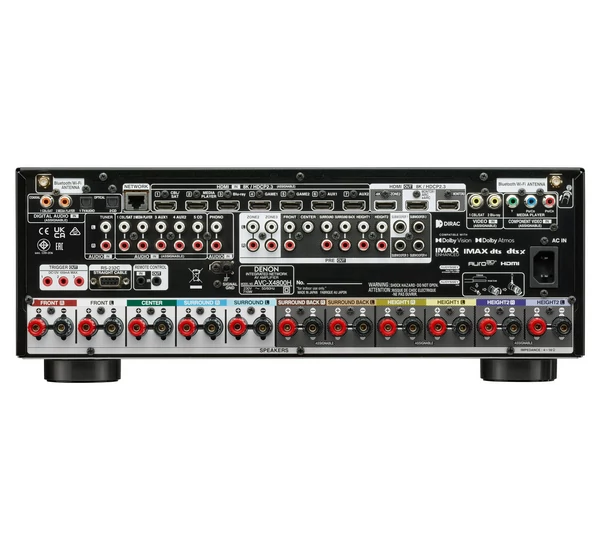 Denon AVC-X4800H 9.4 házimozi erősítő, fekete