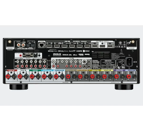 Denon AVC-X3800H 9.4 házimozi erősítő, fekete