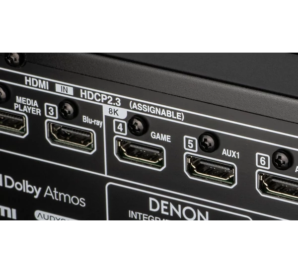 Denon AVR-X2800H 7.2 házimozi erősítő, fekete
