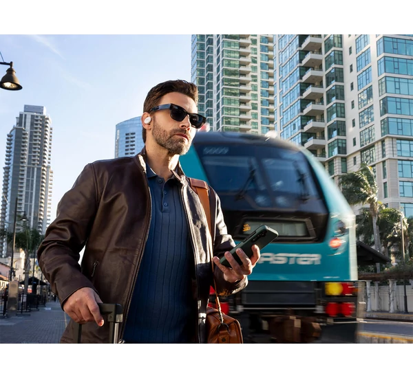 Denon PerL PRO True Wireless fülhallgató, fehér