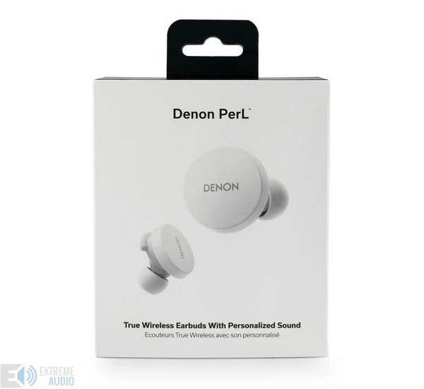 Denon PerL True Wireless fülhallgató, fehér