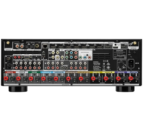 Denon AVR-X4300H 9.2-es házimozi erősítő ATMOS, DTS:X,4K támogatással