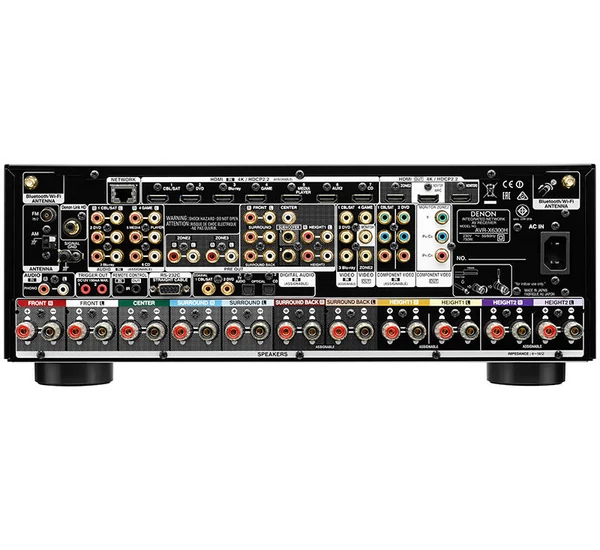 Denon AVR-X6300H 11.2 HD házimozi erősítő ATMOS, DTS:X,4K támogatással