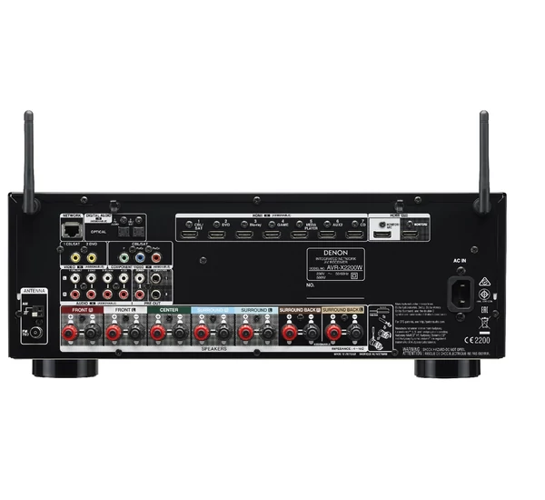 Denon AVR-X2200W  7.2 HD AV erősítő Dolby Atmos, DTS X hangzással