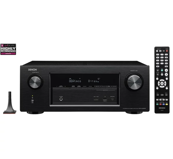 Denon AVR-X3200W 7.2-es házimozi erősítő ATMOS + DTS Neural:X, 4K támogatással