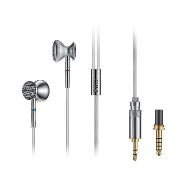 FiiO FF3 dinamikus fülhallgató, ezüst