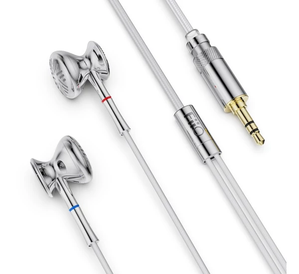 FiiO FF3 dinamikus fülhallgató, ezüst