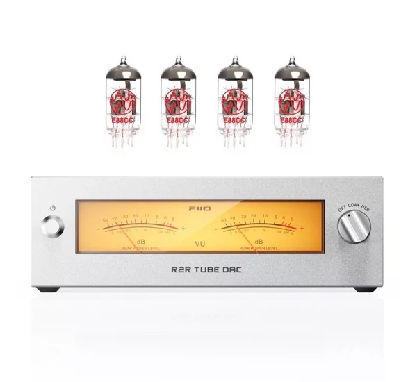 FIIO WARMER R2R csöves erősítő + DAC, ezüst
