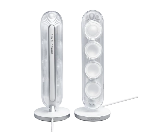 HARMAN KARDON SOUNDSTICKS 5 Bluetooth-hangszóró, fehér