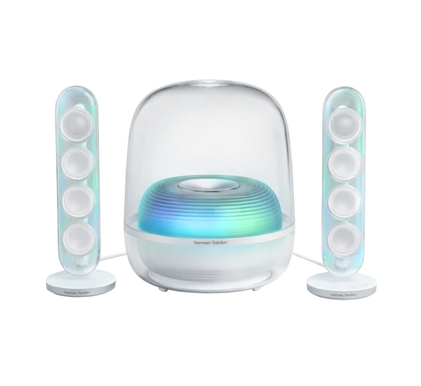 HARMAN KARDON SOUNDSTICKS 5 Bluetooth-hangszóró, fehér