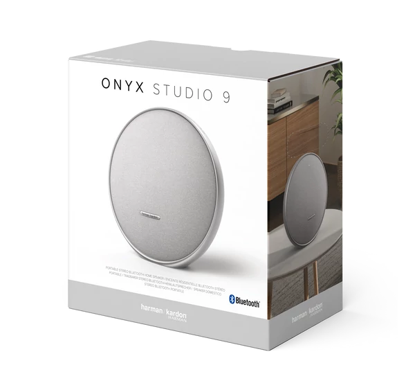 HARMAN KARDON ONYX STUDIO 9, hordozható Bluetooth-hangszóró, ezüst