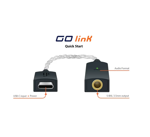 iFi Audio GO link 2.0 32-bit USB-C DAC
