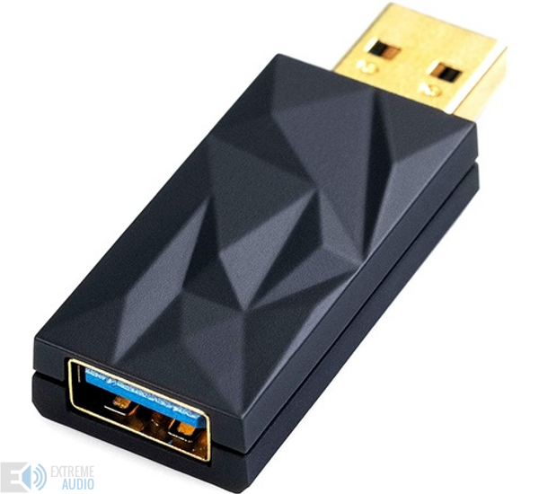 iFi Audio iSilencer+ AA USB 3.0 A -> USB 3.0 A M/F zavarszűrő fekete