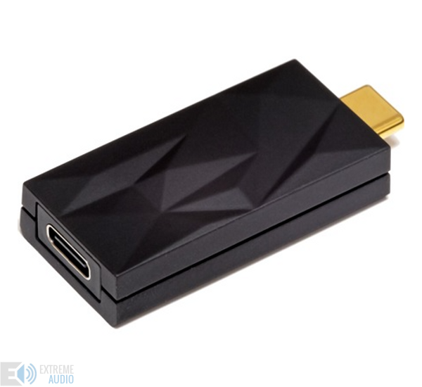 iFi Audio iSilencer+ AA USB-C -> USB-C M/F zavarszűrő fekete