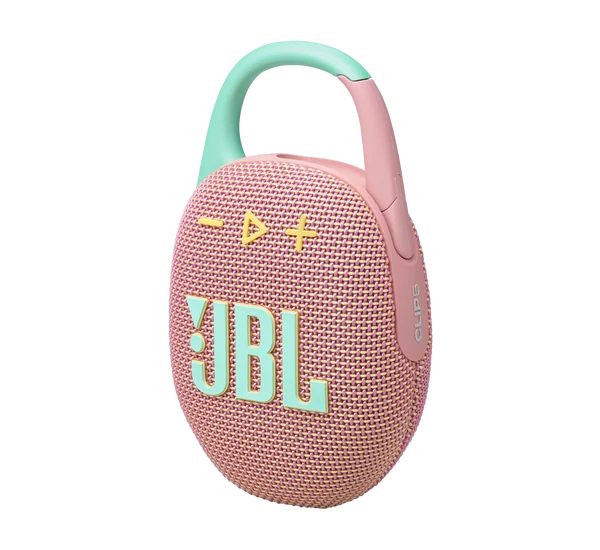 JBL Clip 5 hordozható bluetooth hangszóró, pink