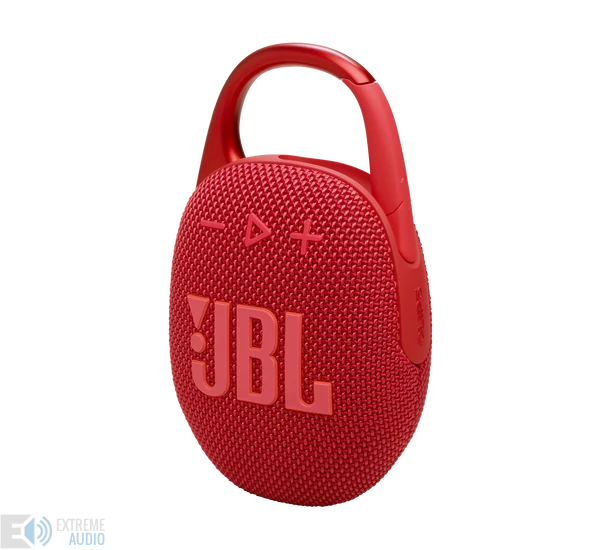 JBL Clip 5 hordozható bluetooth hangszóró, piros