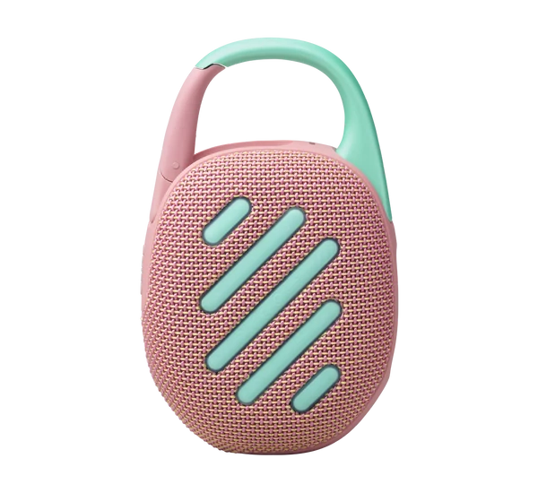 JBL Clip 5 hordozható bluetooth hangszóró, pink