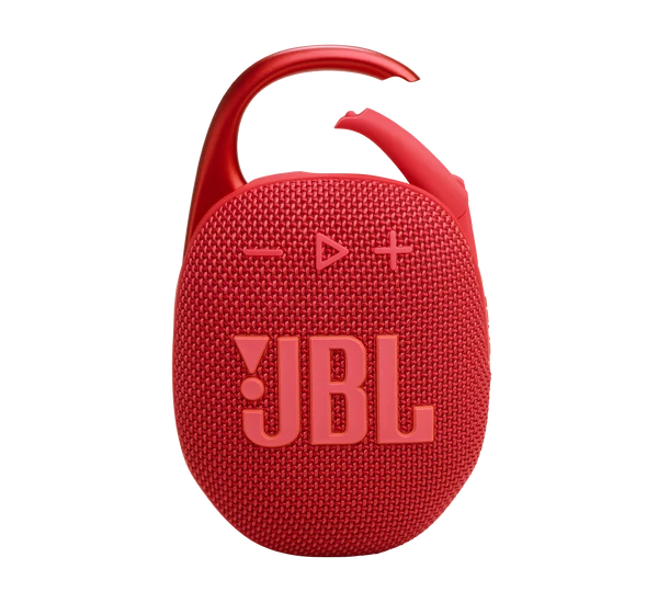 JBL Clip 5 hordozható bluetooth hangszóró, piros