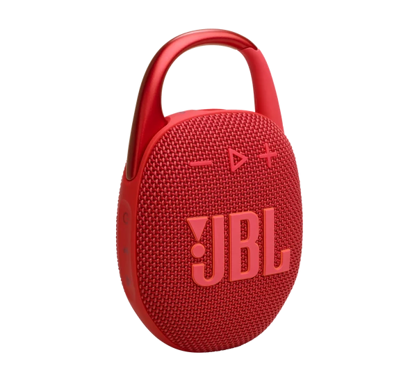 JBL Clip 5 hordozható bluetooth hangszóró, piros