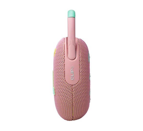 JBL Clip 5 hordozható bluetooth hangszóró, pink