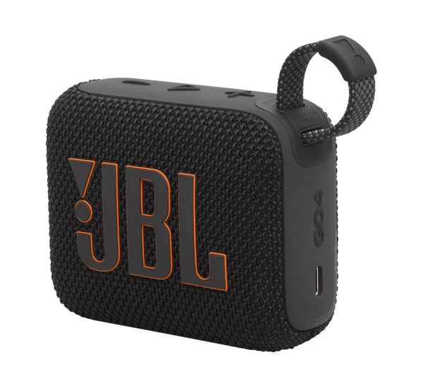JBL GO 4  hordozható bluetooth hangszóró, fekete