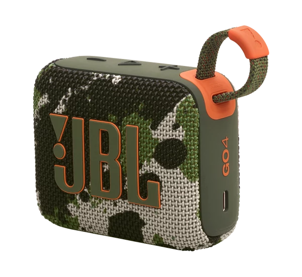 JBL GO 4  hordozható bluetooth hangszóró, squad (terep)